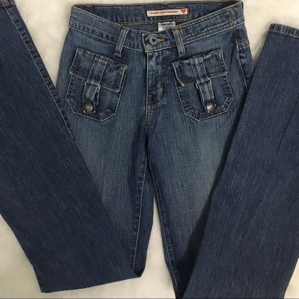 Dark blue Jeans Flare Bottom